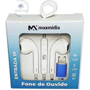 FONE DE OUVIDO IPHONE (MAX-F4031)