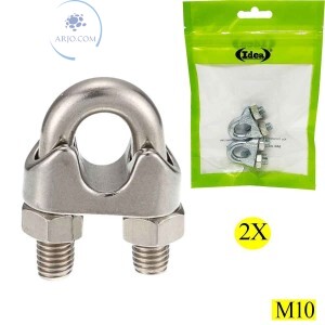 GRAMPO PARA CABO DE AÇO M10 (ID-0193G)